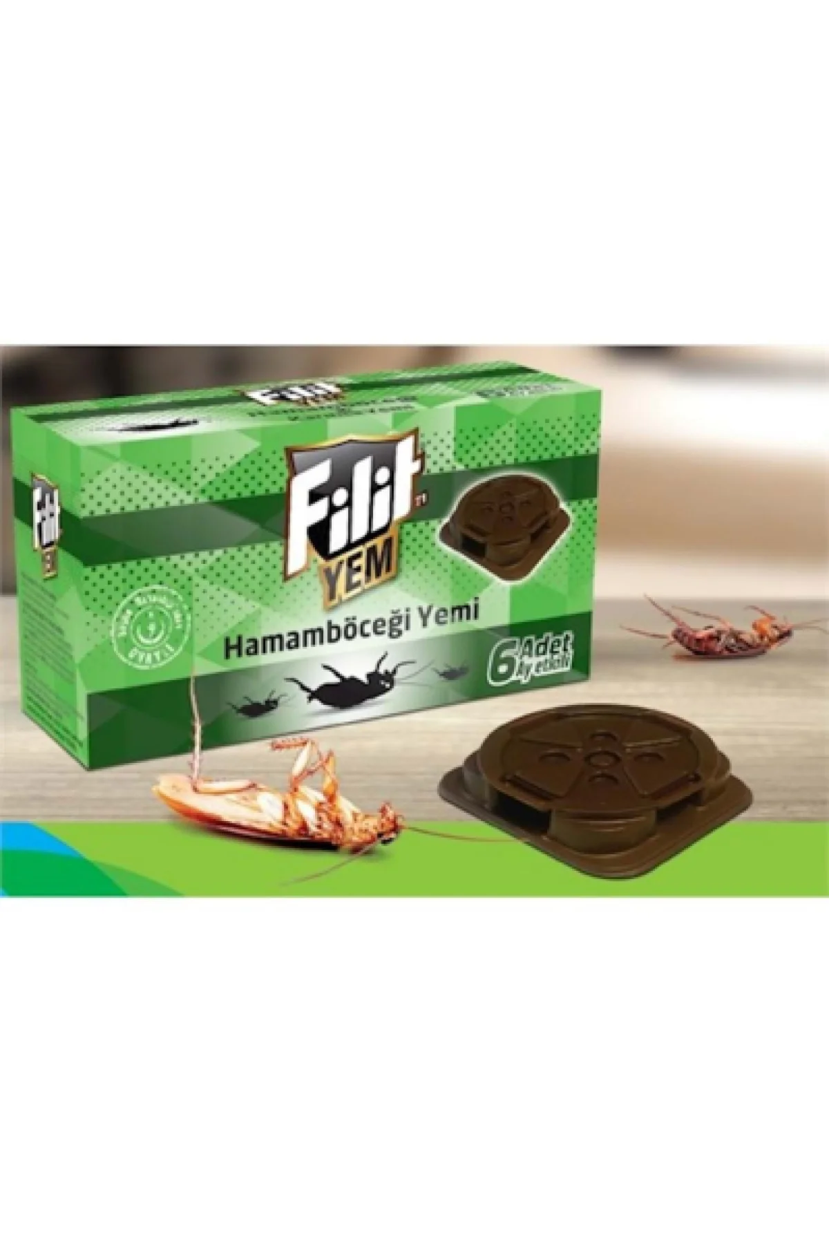 6 Parça Karınca Ve Hamam Böcek Yemi 6ay Etkili - İstasyon - 9gr (