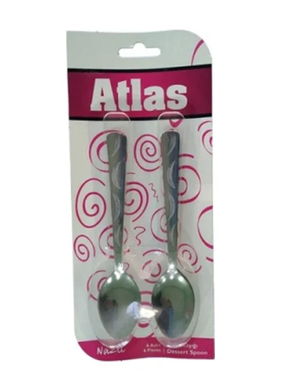 6 Parça Metal Tatlı Kaşık 5224 Diğer