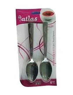6 Parça Metal Yemek Kaşık 5224 Diğer