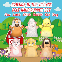 Ada Detox 6 Parça Tox Köydeki Dostlarımız El Kukla Set , Eğitici Oyuncak Ada Detox 6 Parça Tox Köydeki Dostlarımız El Kukla Set , Eğitici Oyuncak