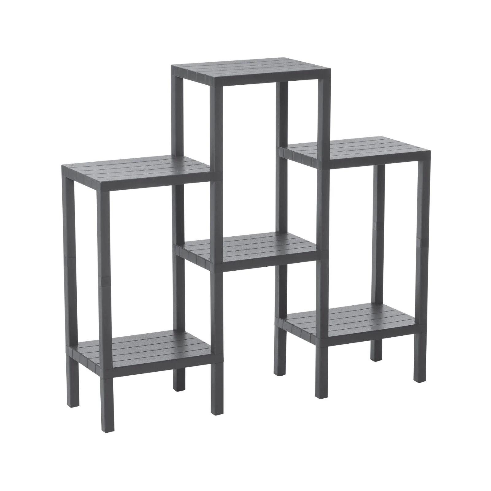 6 Raflı - Gri Modüler Ünite Plastik 108x100x29 Cm Bx40 Fiyatı, Yorumları ve Özellikleri