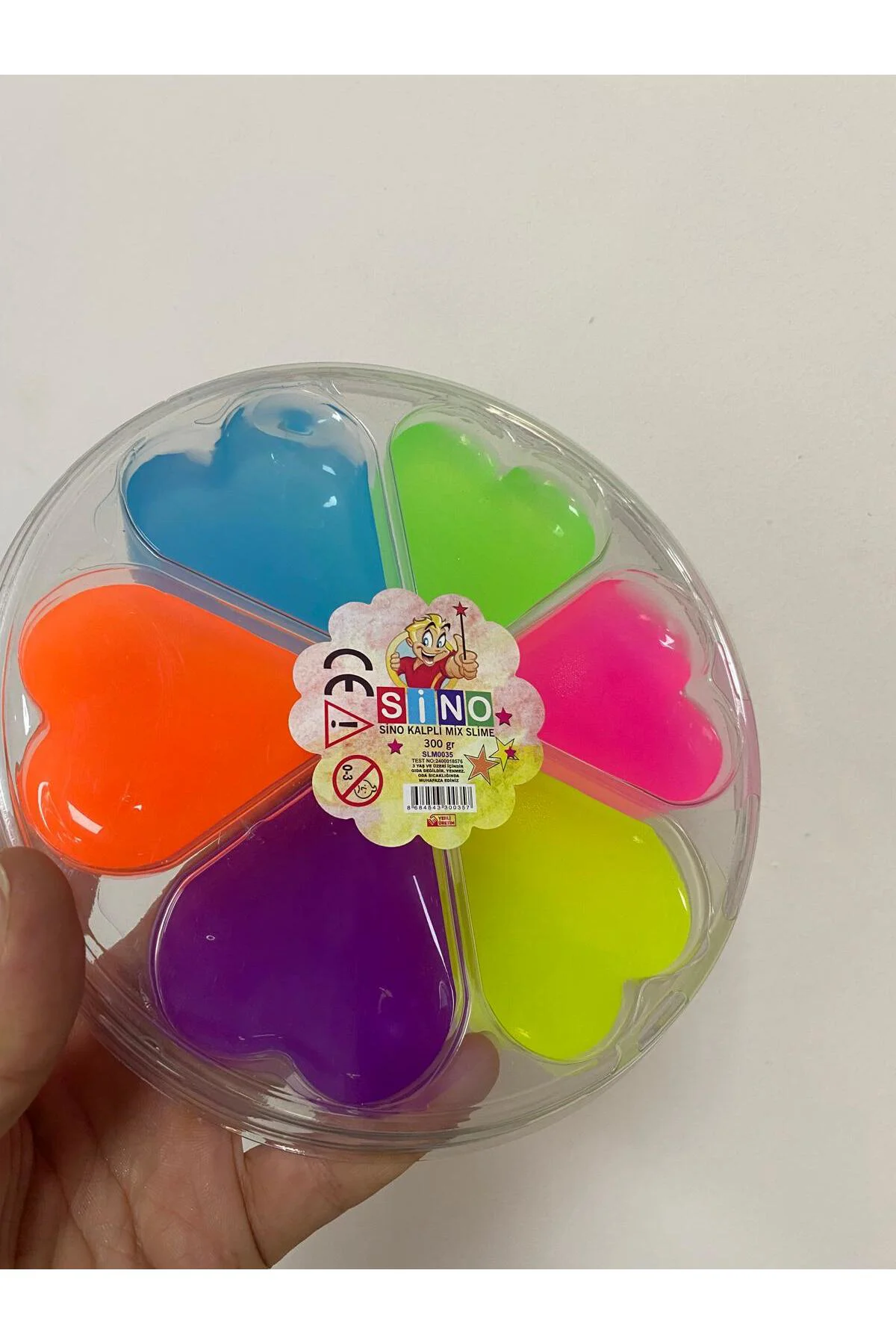 6 Renk Kalpli Mix Slime