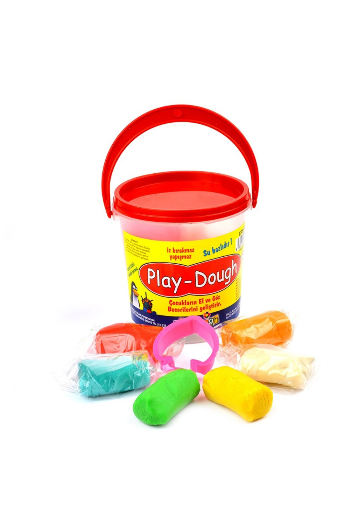 Oyuncak Store 6 Renk Kovalı Oyun Hamuru