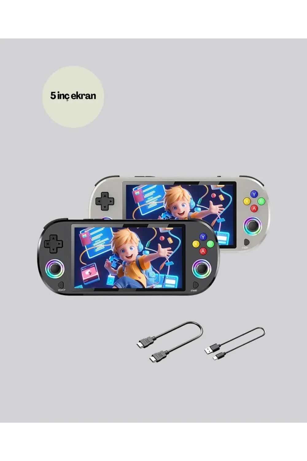 6 Saat Kullanımlı Kablosuz Oyun Konsolu