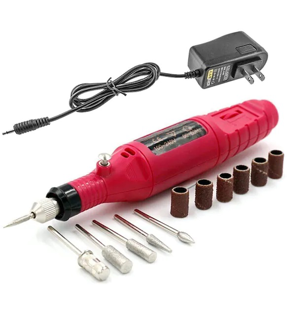 6 Uçlu Elektrikli Manikür Pedikür Seti ( 2000-300RPM HIZ )