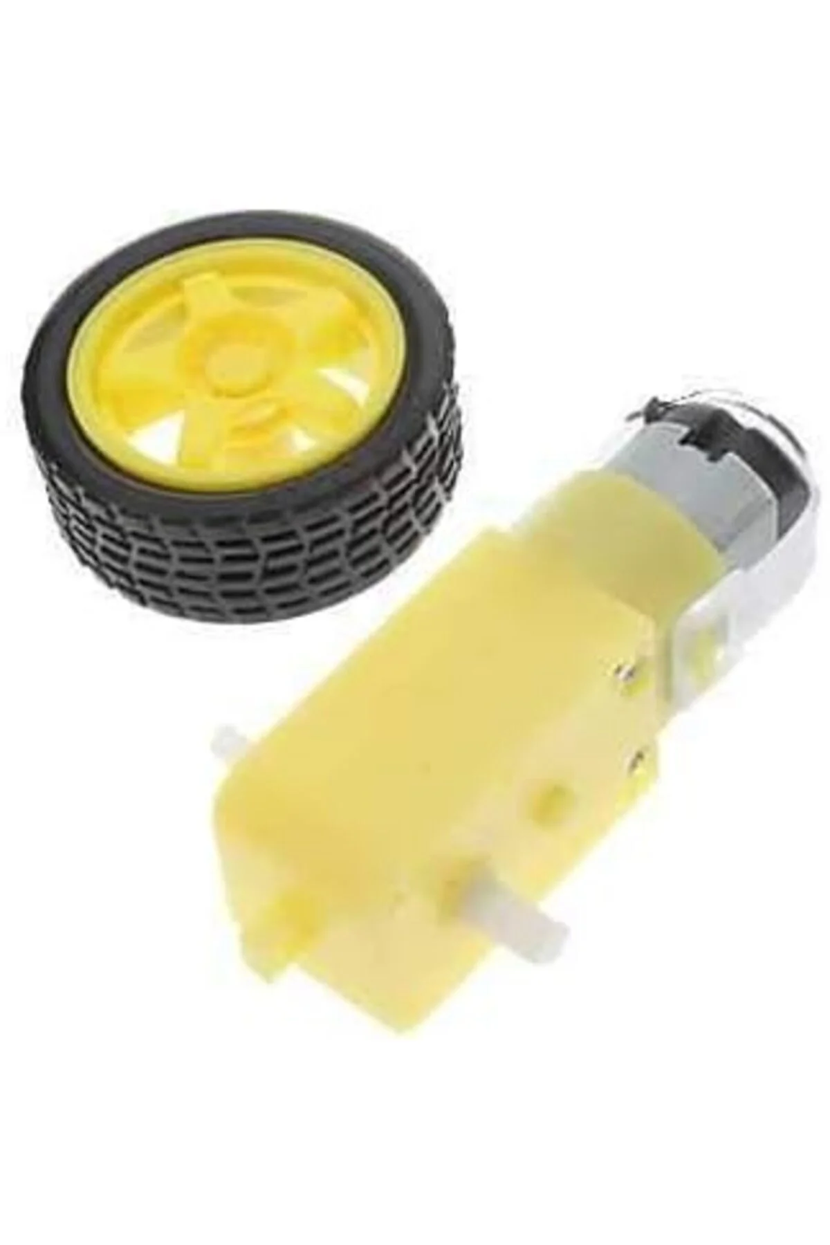 6 V 250 RPM Motor ve Tekerlek Seti 1200752