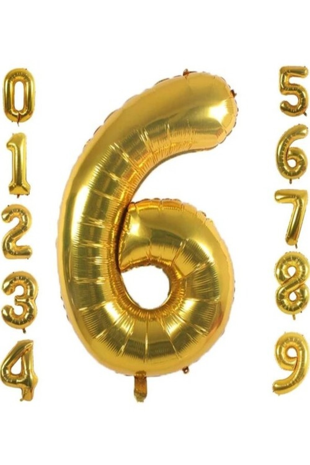 6 Yaş Doğum Günü Parti Kutlama Rakam Folyo Balon Altın Renk 36 Cm 6 Yaş Doğum Günü Parti Kutlama Rakam Folyo Balon Altın Renk 36 Cm