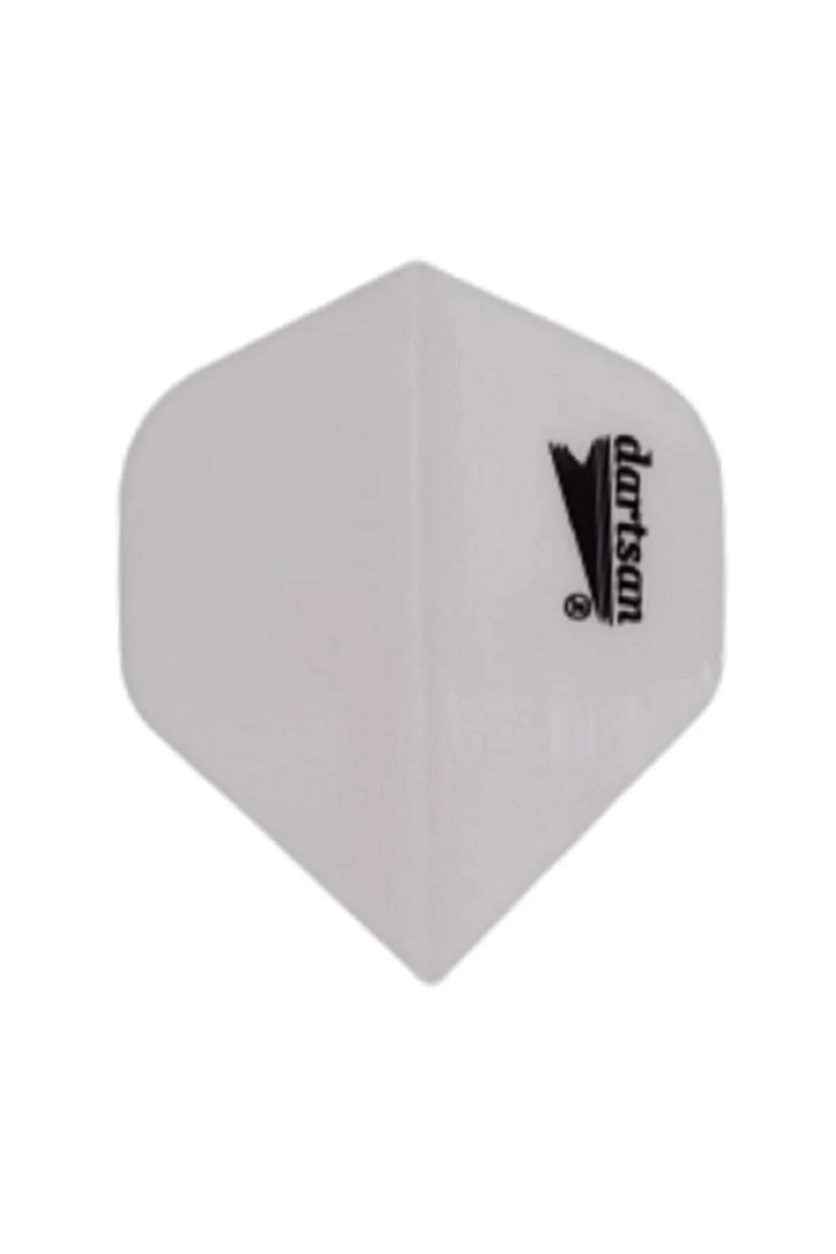 60 Adet (20 Set) Dart Flight-flayt. Beyaz. 100 Micron Pet - Görsel 3
