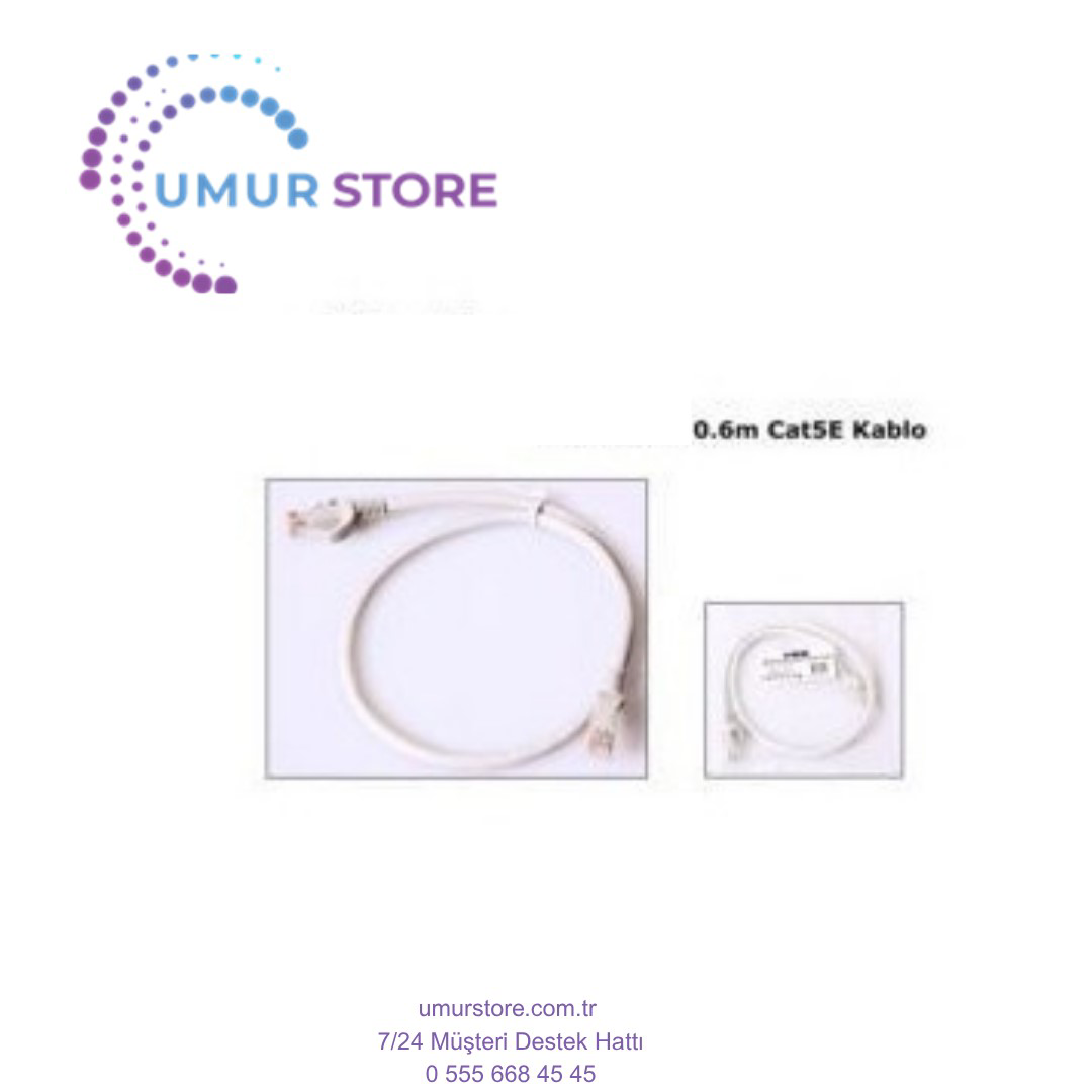 60 Cm Cat5 Utp Patch Cord Kablosu 60 Cm Cat5 Utp Patch Cord Kablosu