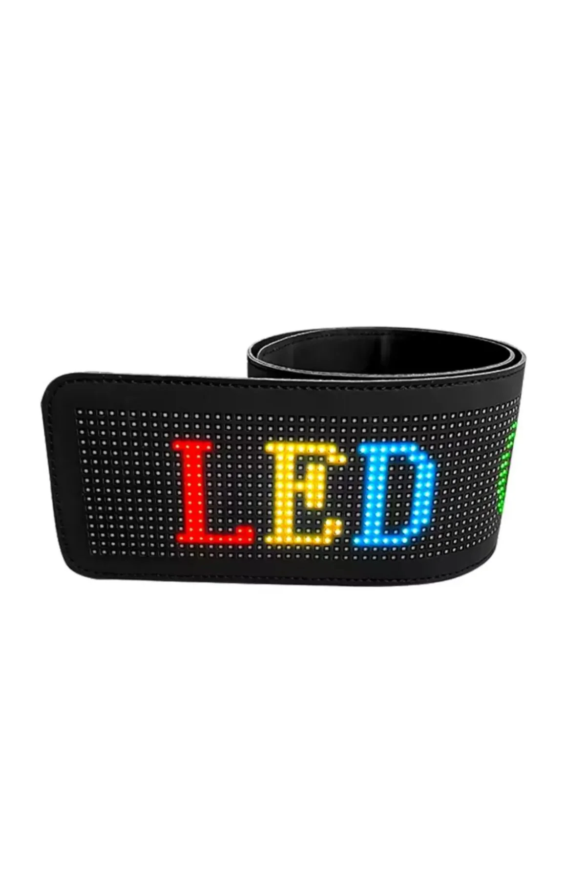60 cm LED Matrix Panel 16x96 Piksel Bluetooth Kontrollü RGB Kayan Yazı Ekranı