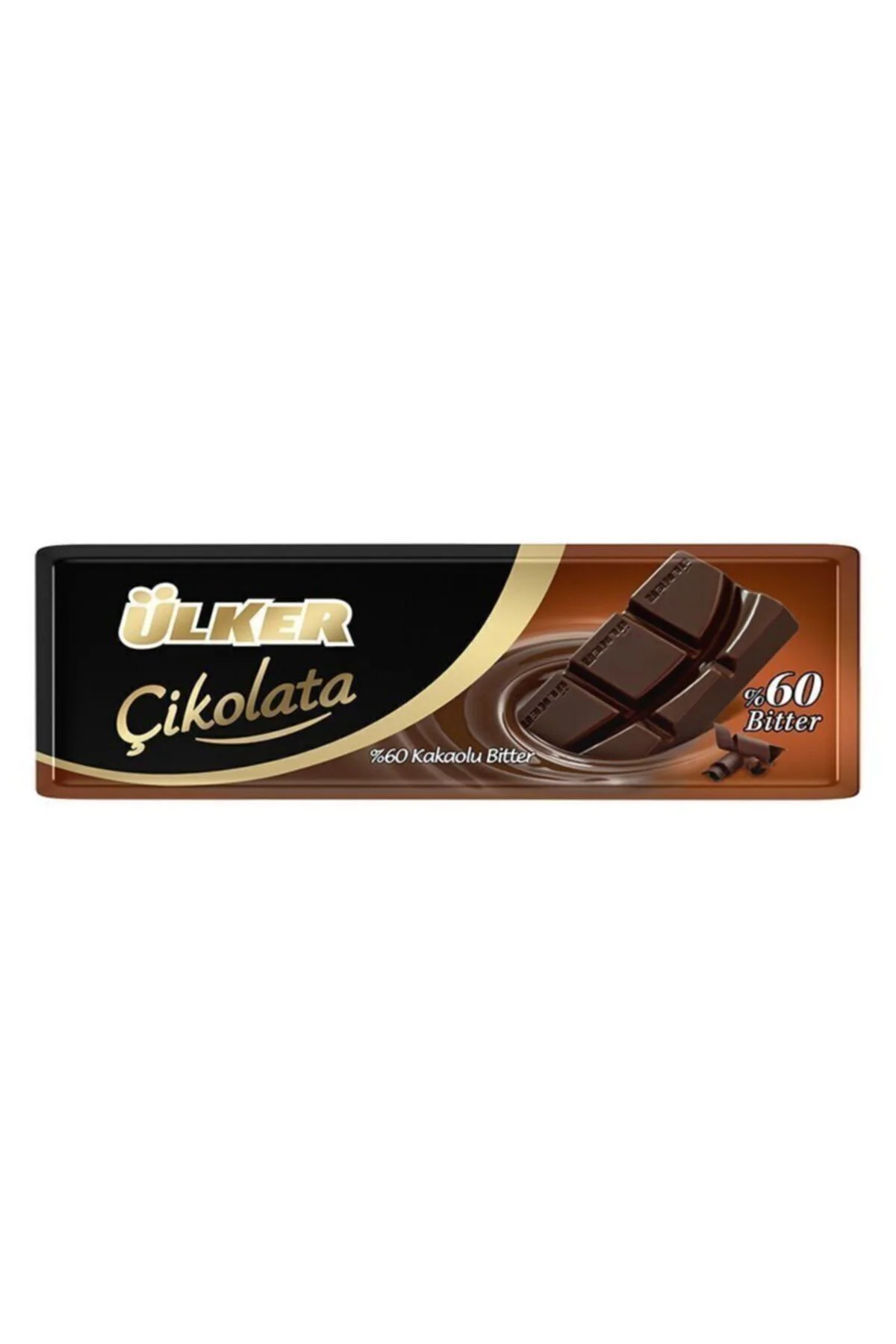 %60 Kakaolu Bitter Baton Çikolata 30gr X 12 Adet