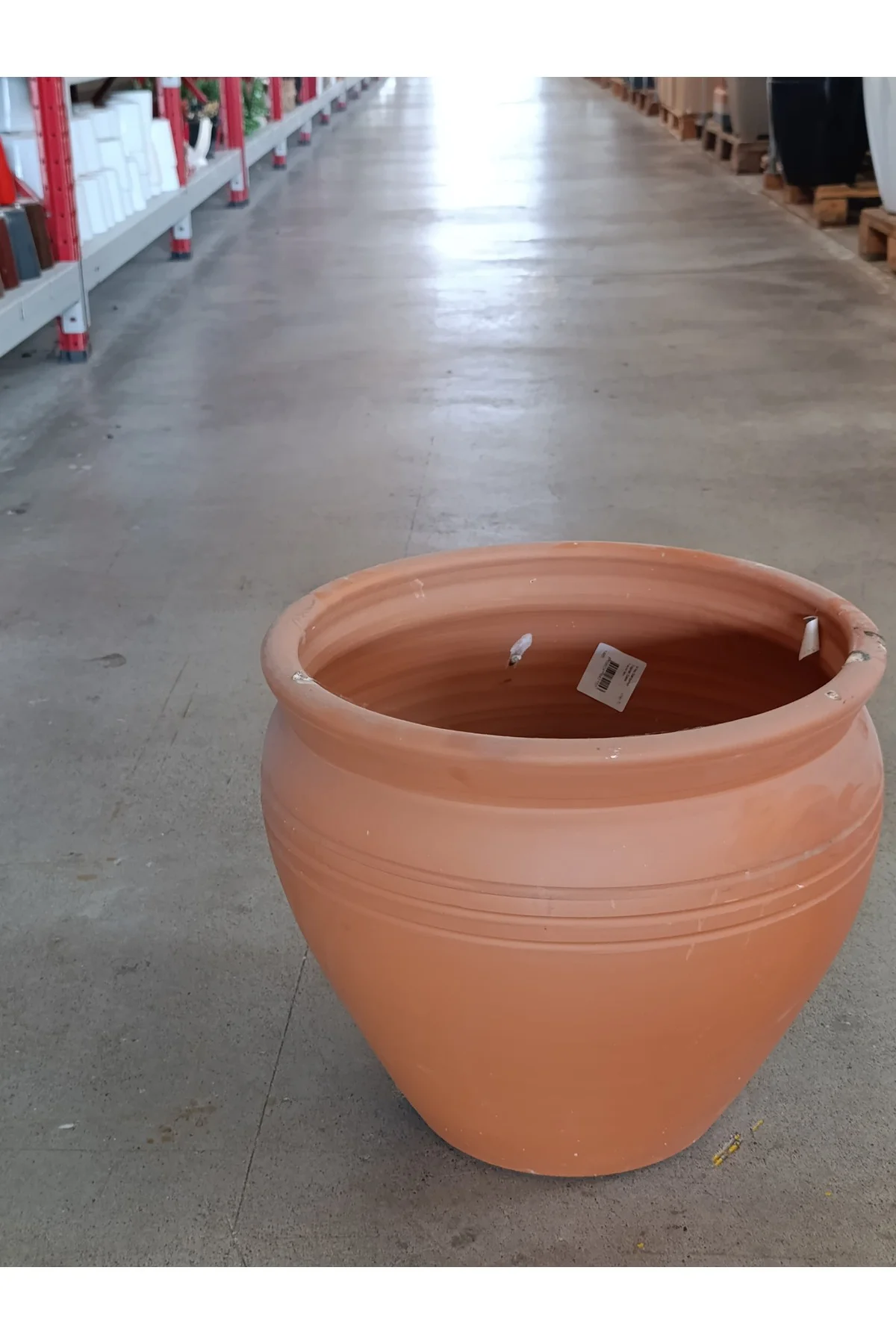 60 Litre Bombeli Sade Dekoratif Saksı