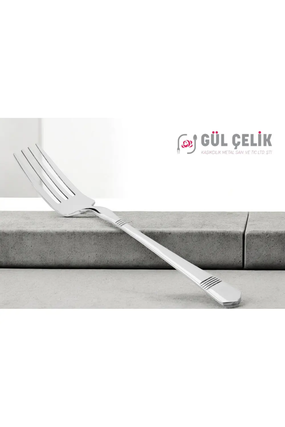 60 Parça 12 Kişilik 18/10 Kalite Çatal Kaşık Seti Alvina Model Lü