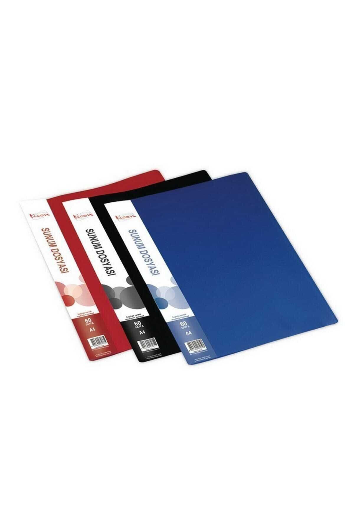 Sunum Dosya 60 Lı Siyah