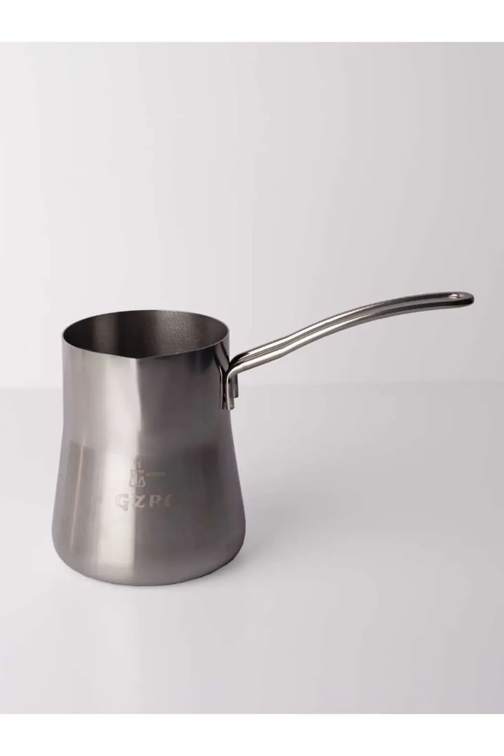 600 ml Gümüş kulplu KONİK Çelik Cezve Sütlük 1178227