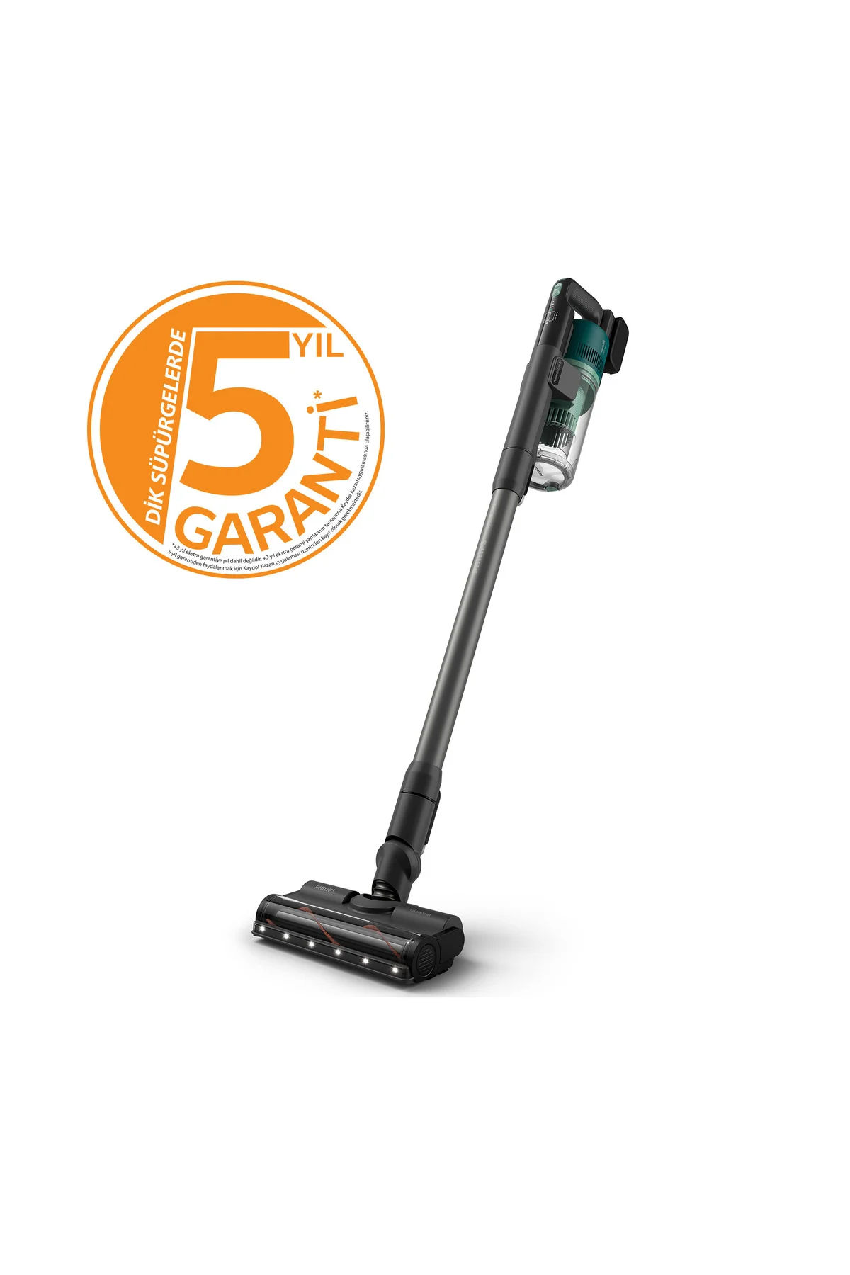 6000 Serisi Kablosuz Dik Süpürge, 25.2 V, PowerCyclone 11, TriActive LED başlık, XC6453/10