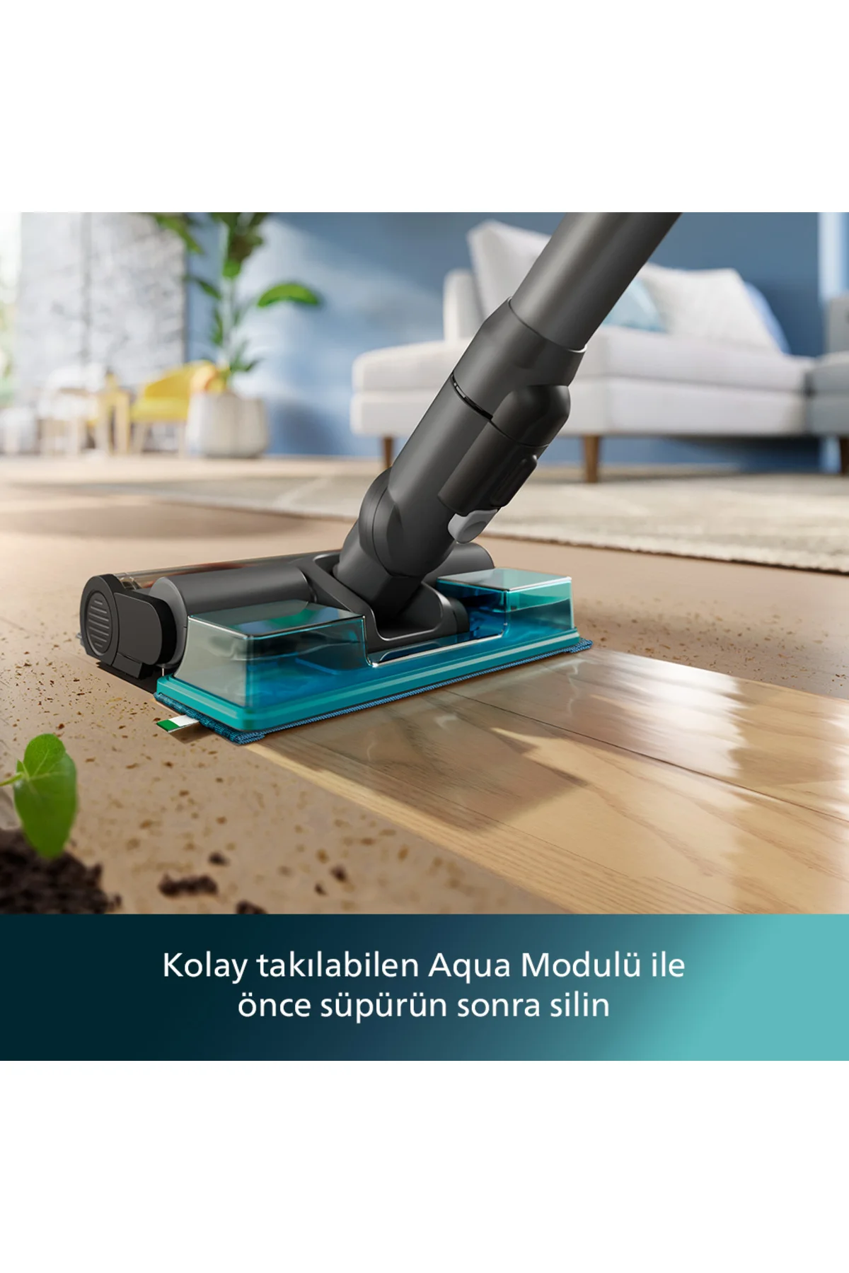 6000 Serisi Kablosuz Dikey Süpürge XC6557/01 + Türk Kahve Makinesi 6000 Serisi Kablosuz Dikey Süpürge XC6557/01 + Türk Kahve Makinesi