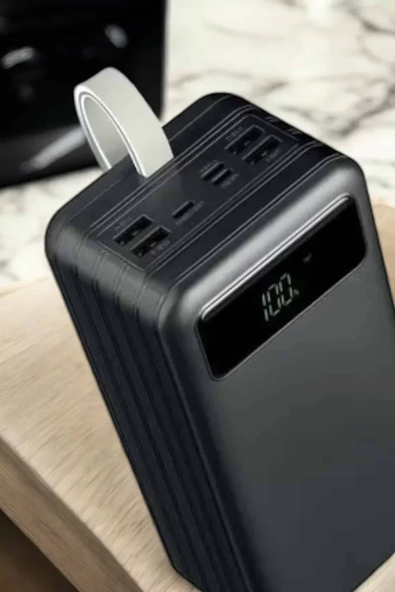60000mAh 4 Portlu Powerbank - Seyahat ve Günlük Kullanım İçin Uzun Ömürlü Şarj Cihazı
