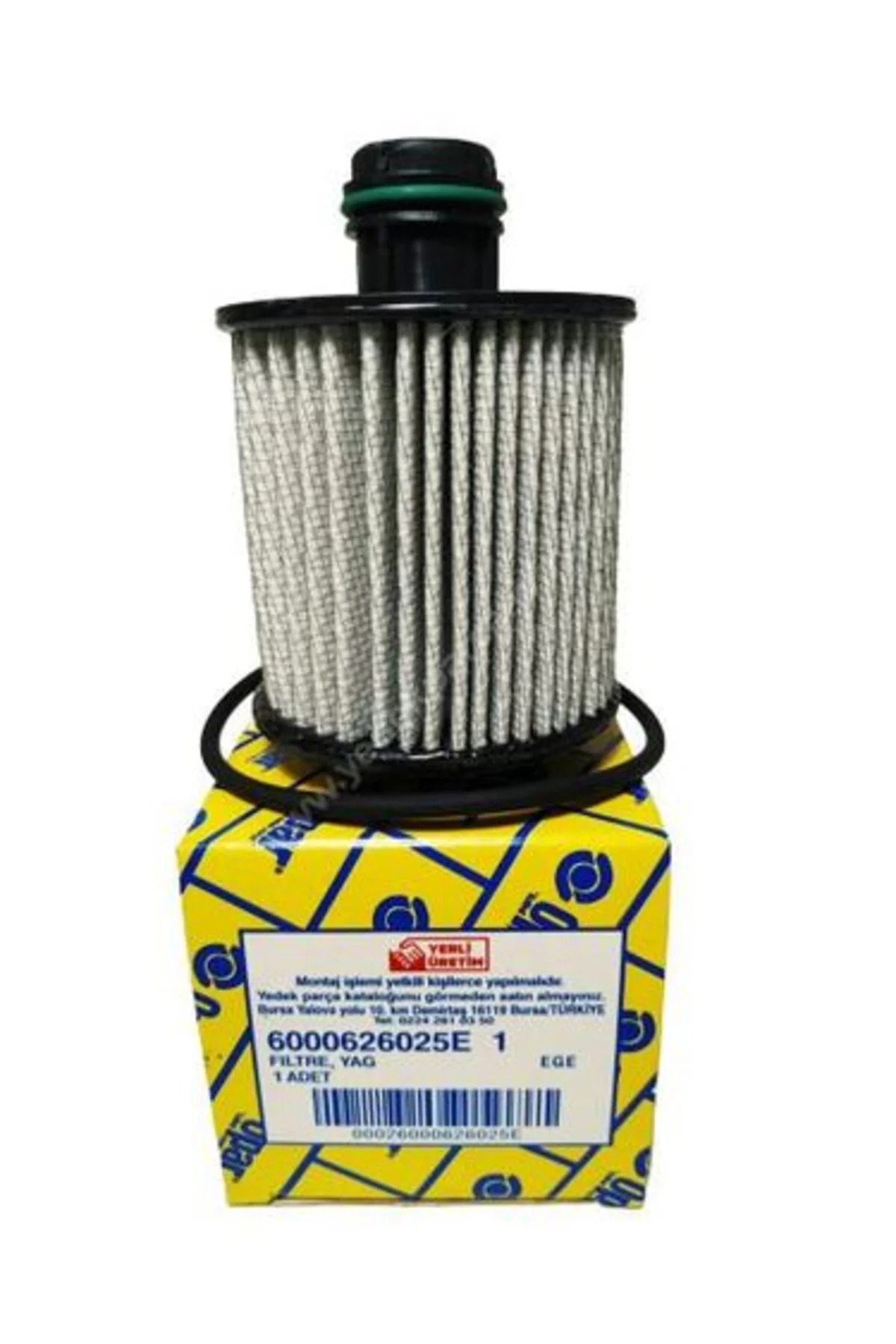 6000626025E Alfa/Fiat/Opel 1.3 CDTI Yağ Filtresi 6000626025E Alfa/Fiat/Opel 1.3 CDTI Yağ Filtresi