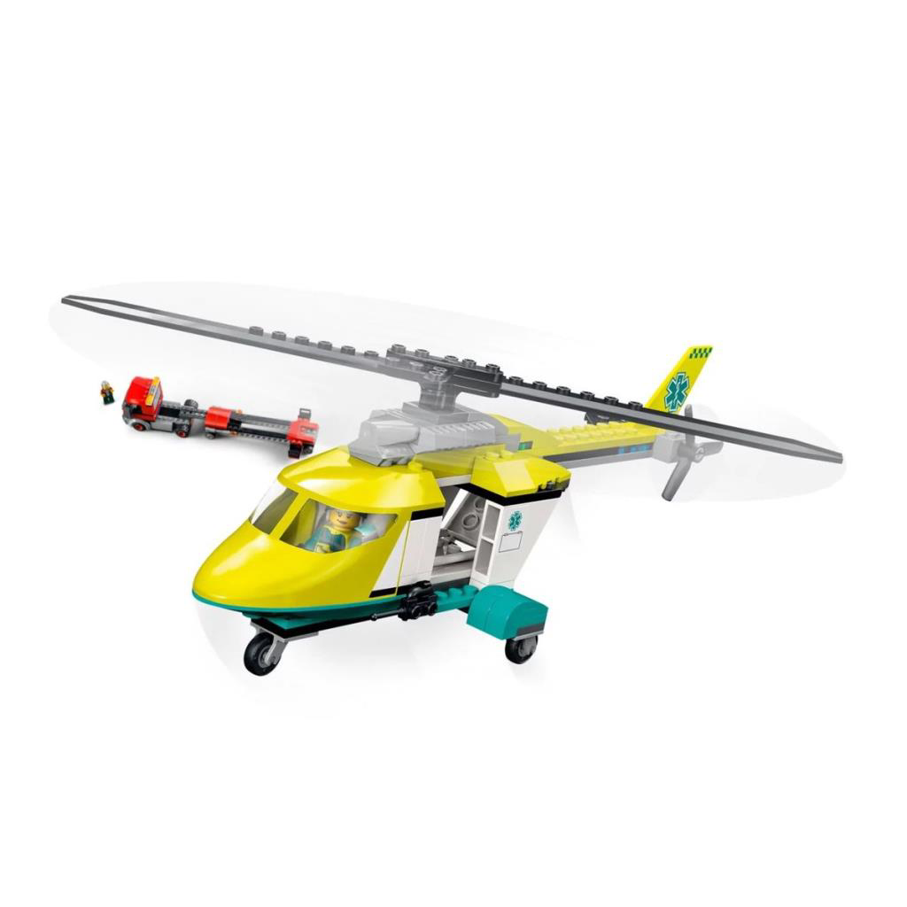 60343 LEGO® City - Kurtarma Helikopteri Nakliyesi 215 parça +5 ya 60343 LEGO® City - Kurtarma Helikopteri Nakliyesi 215 parça +5 ya