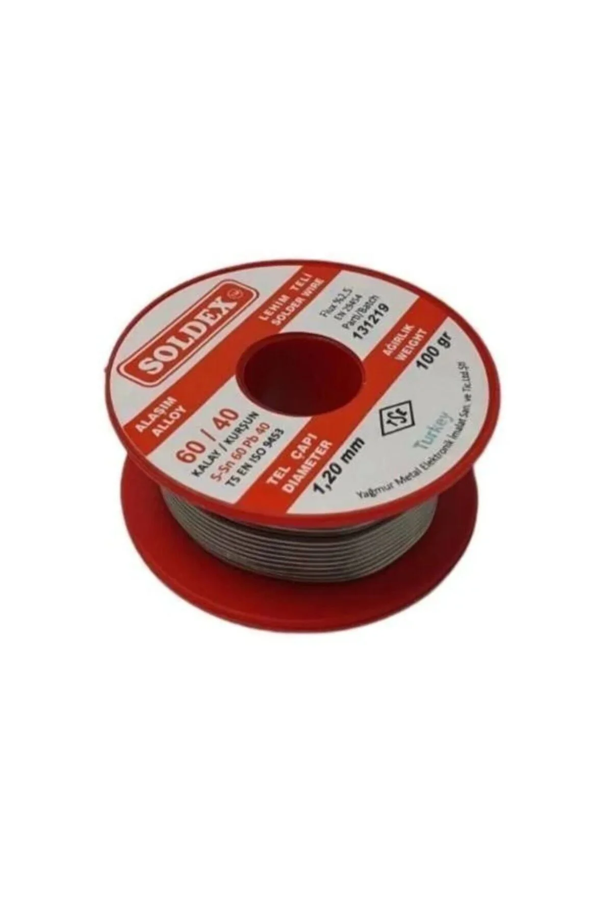 60/40 Lehim Teli 100 Gr 1.20 Mm (sn:60 / Pb:40) 60/40 Lehim Teli 100 Gr 1.20 Mm (sn:60 / Pb:40)