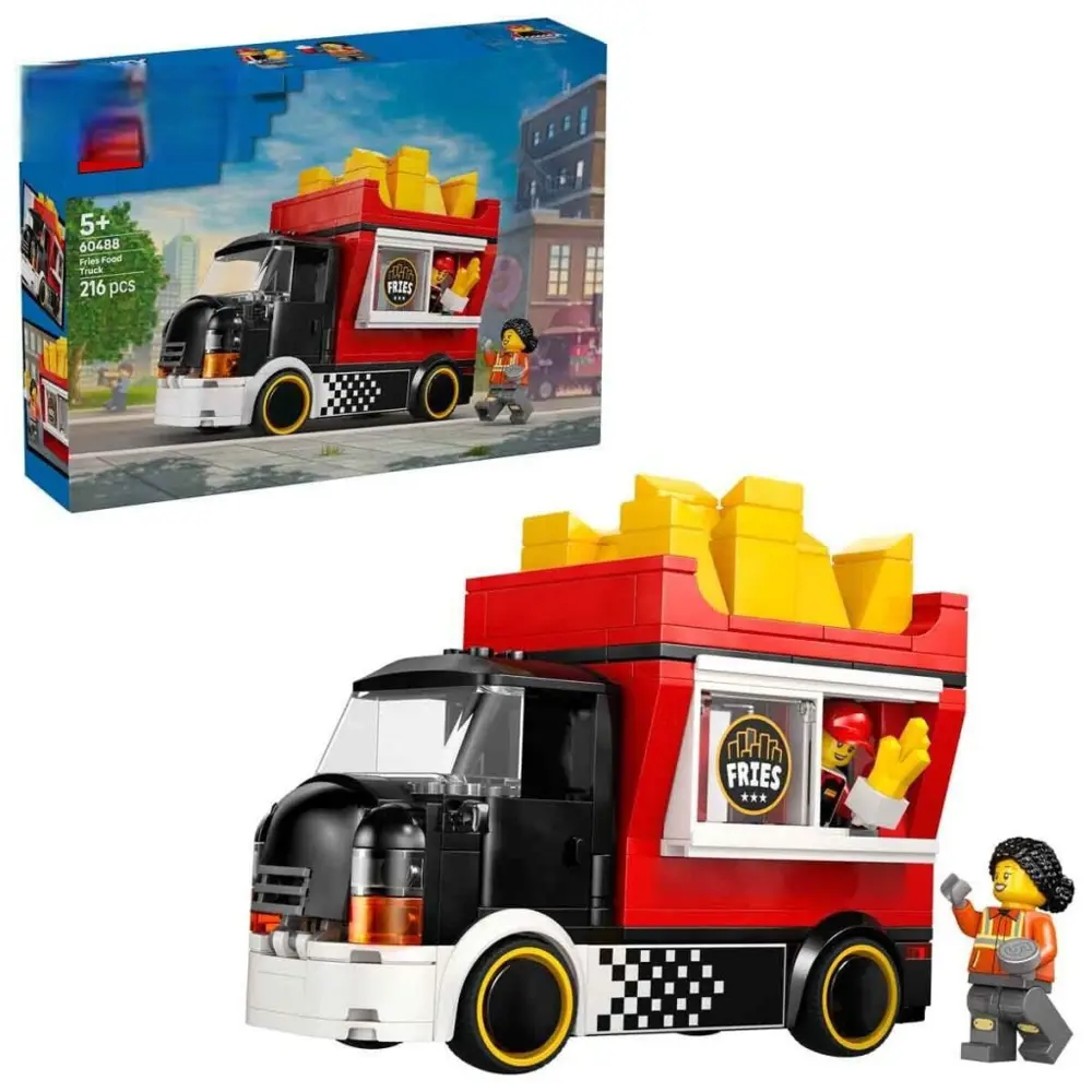 60488 Patates Kızartması Kamyonu 216 parça +5 yaş