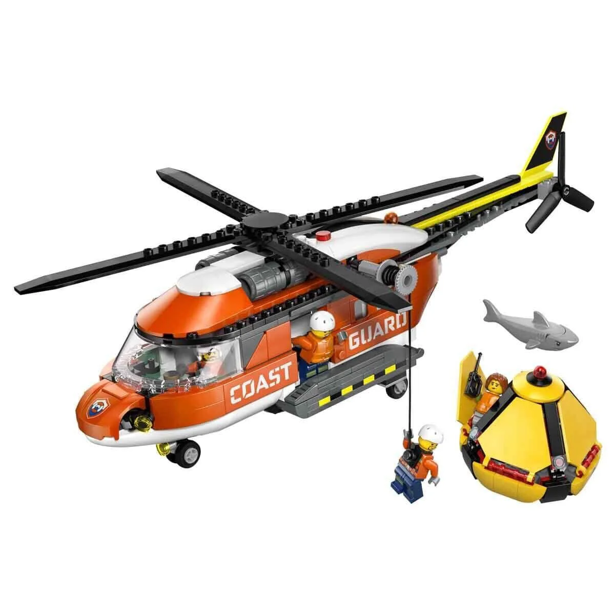 60503 Lego City Sahil Güvenlik Helikopteri 551 parça +7 yaş Fiyatı, Yorumları ve Özellikleri