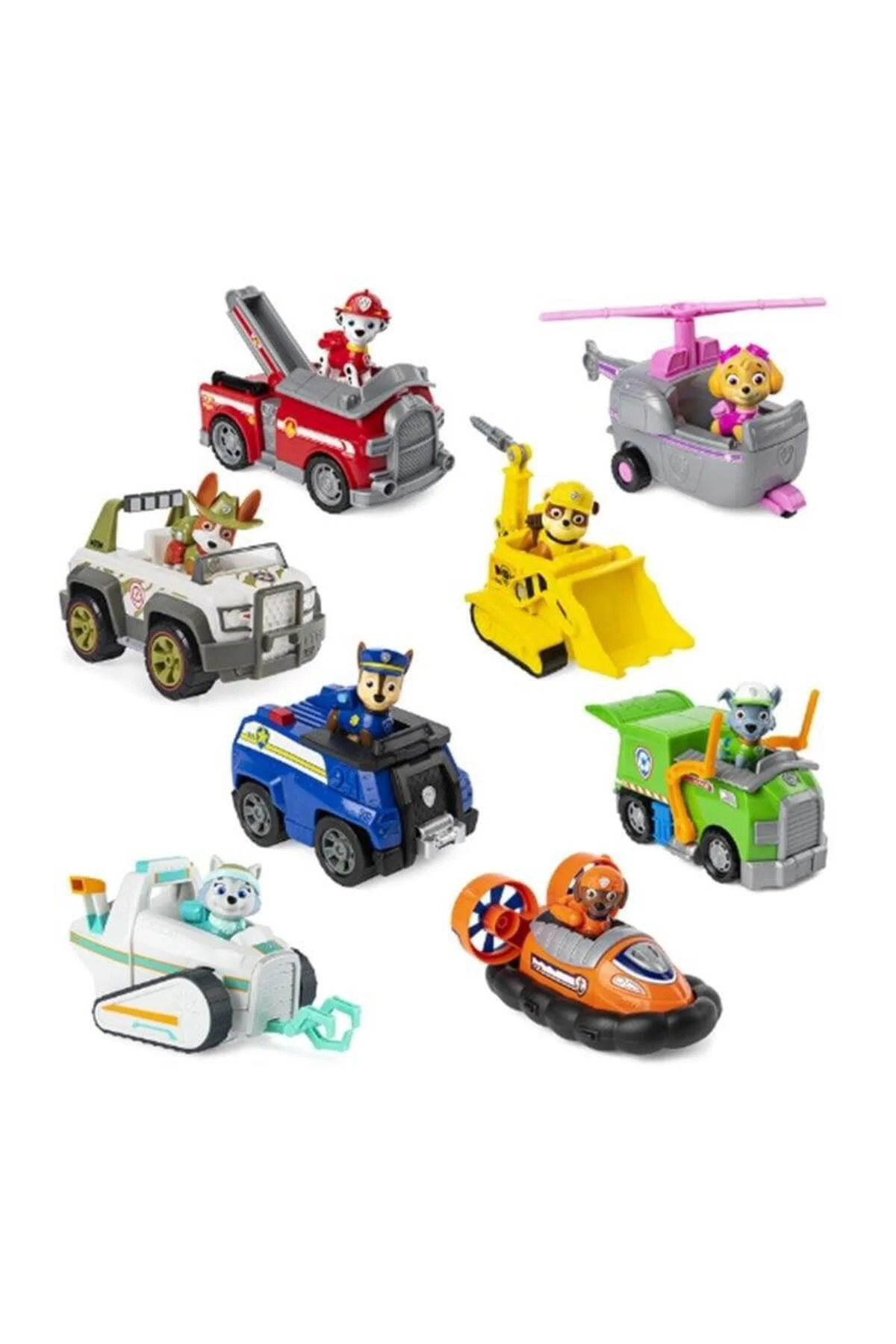 6052310 - PAW PATROL KURTARMA ARAÇLARI 6 AST (Lisinya)