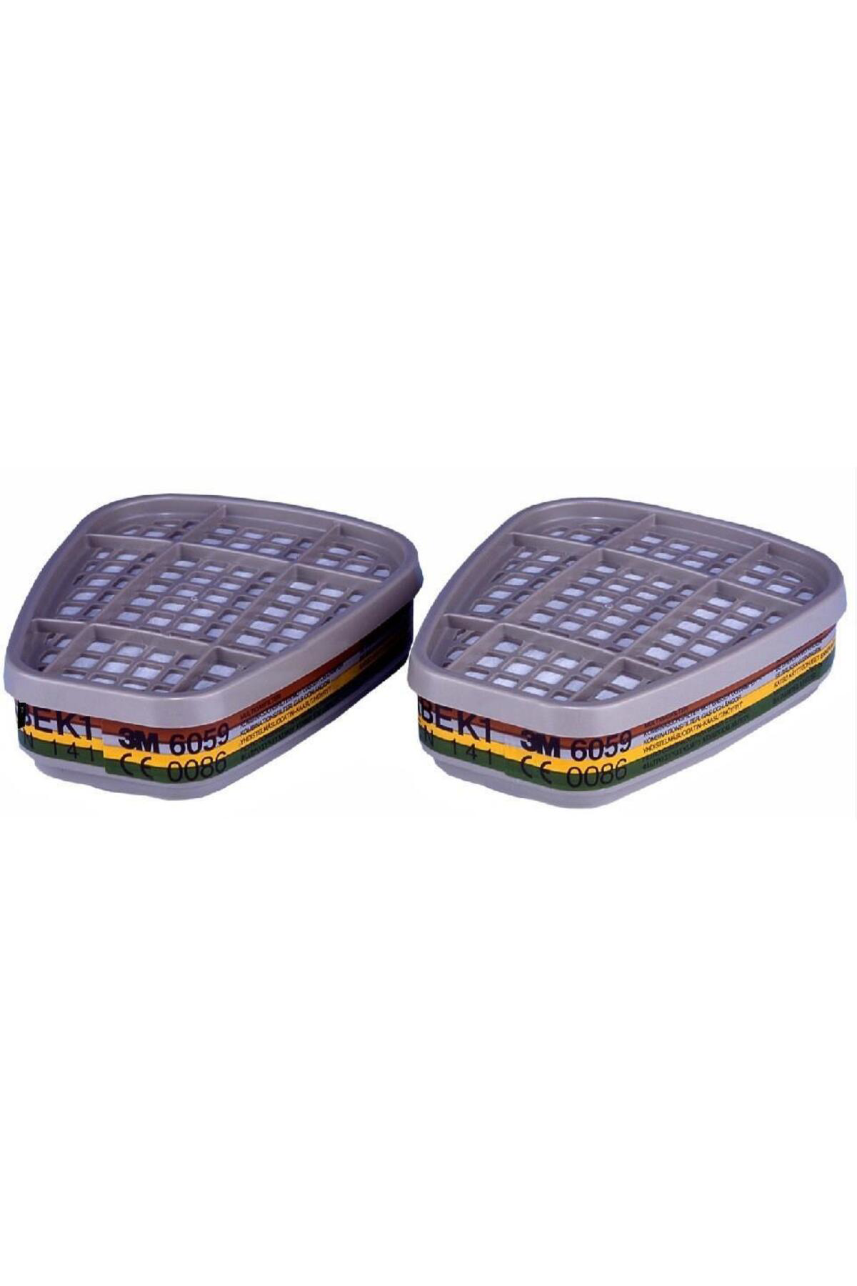 3M 6059 Abek1 Org. Asit Ve Amonyak Buhar Filtresi