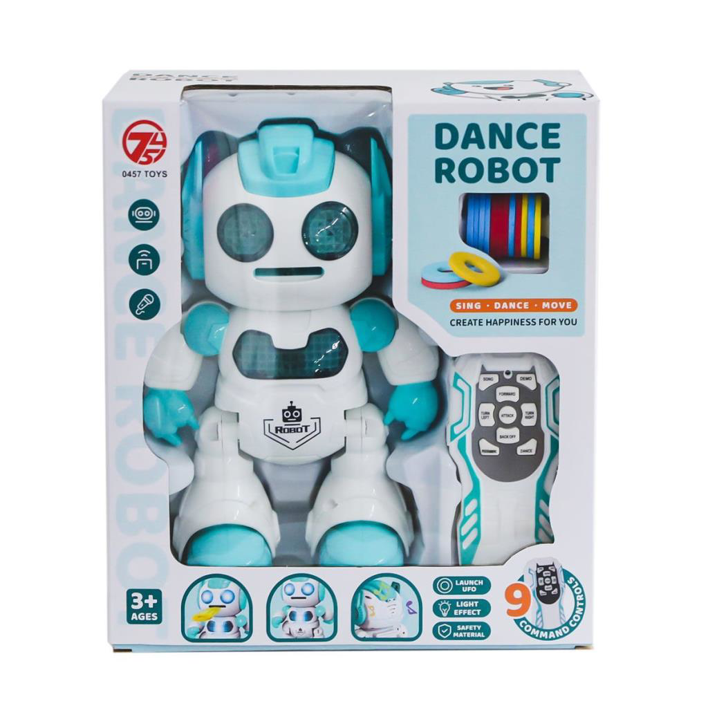 606-30 Kumandalı Disk Atan Robot -Can Oyuncak 606-30 Kumandalı Disk Atan Robot -Can Oyuncak