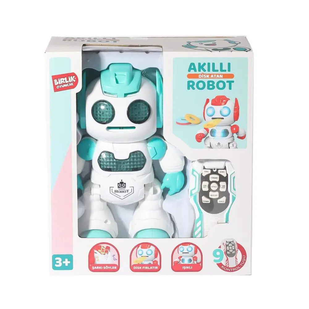 606-30 Kumandalı Programlanabilir Disk Atan Akıllı Robot -Birlikt 606-30 Kumandalı Programlanabilir Disk Atan Akıllı Robot -Birlikt