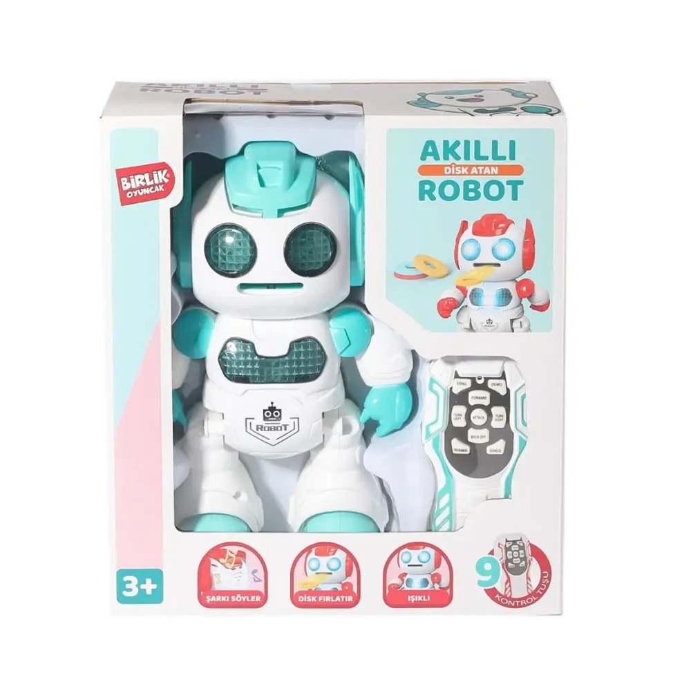 606-30 Kumandalı Programlanabilir Disk Atan Akıllı Robot -Birlikt 606-30 Kumandalı Programlanabilir Disk Atan Akıllı Robot -Birlikt