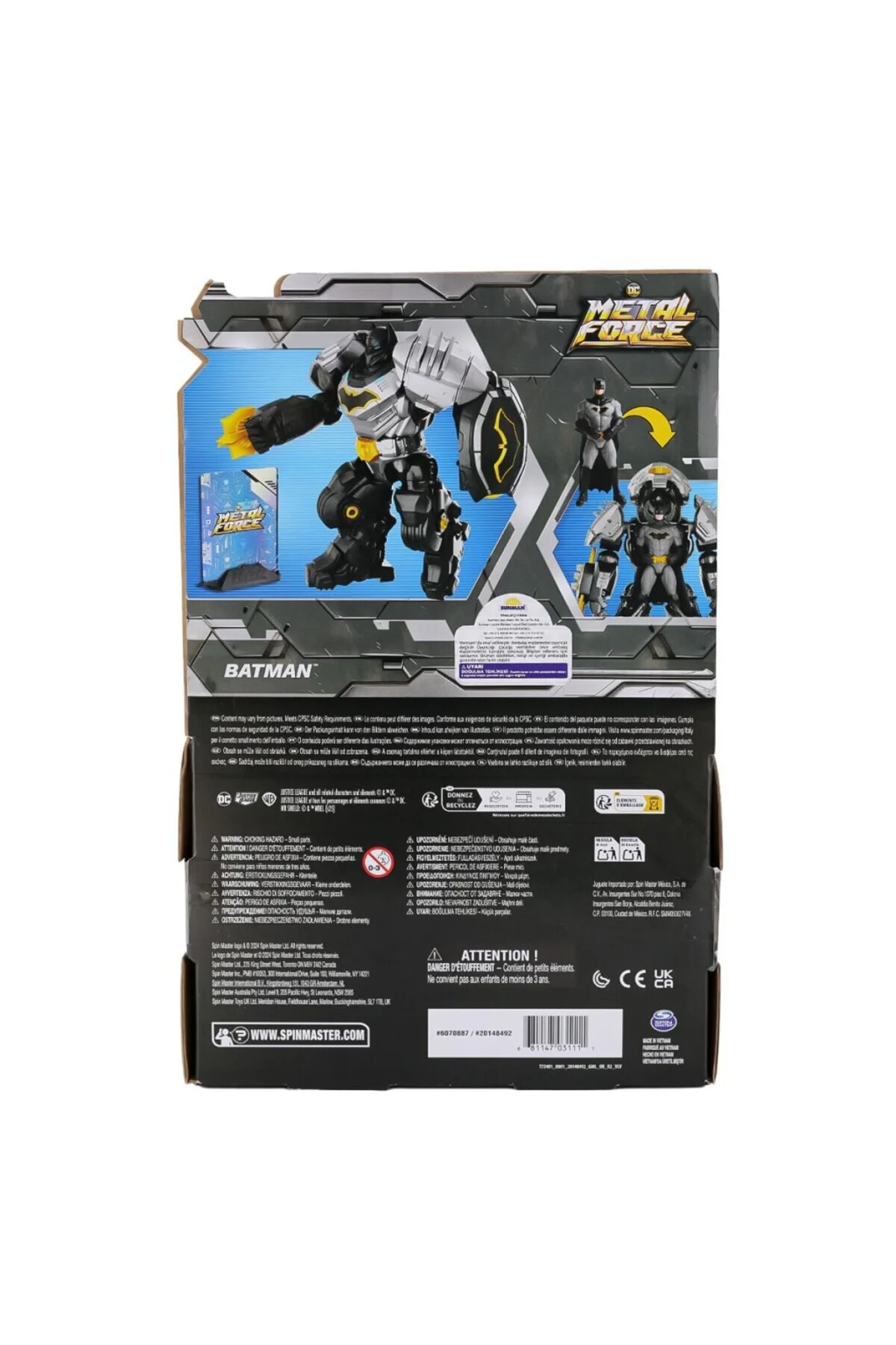 6070887 31111 Dc Metal Batman Force Figür Seti 6070887 31111 Dc Metal Batman Force Figür Seti