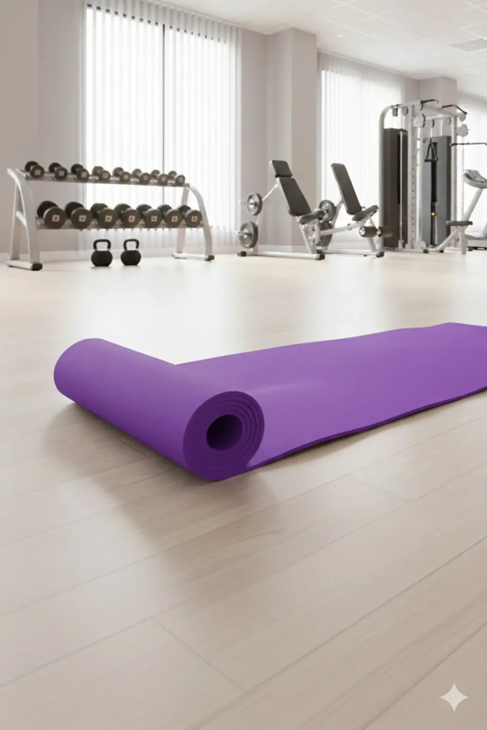 60mm Pilates Matı - Egzersiz - Yoga - Pilates - Antrenman - Esnek