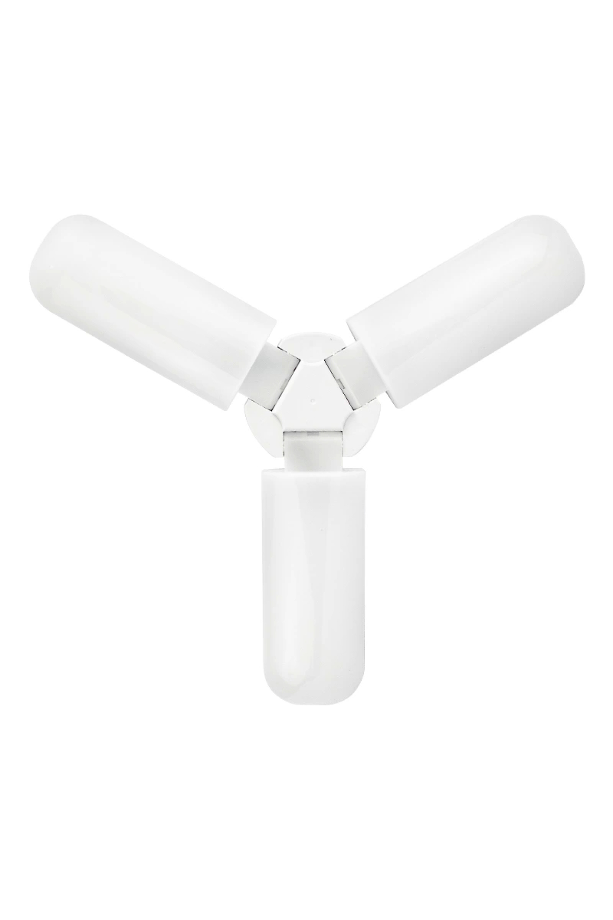 60w Akü Maşalı 12 Volt 3 Kollu Pervane Led Ampul Beyaz (K95)
