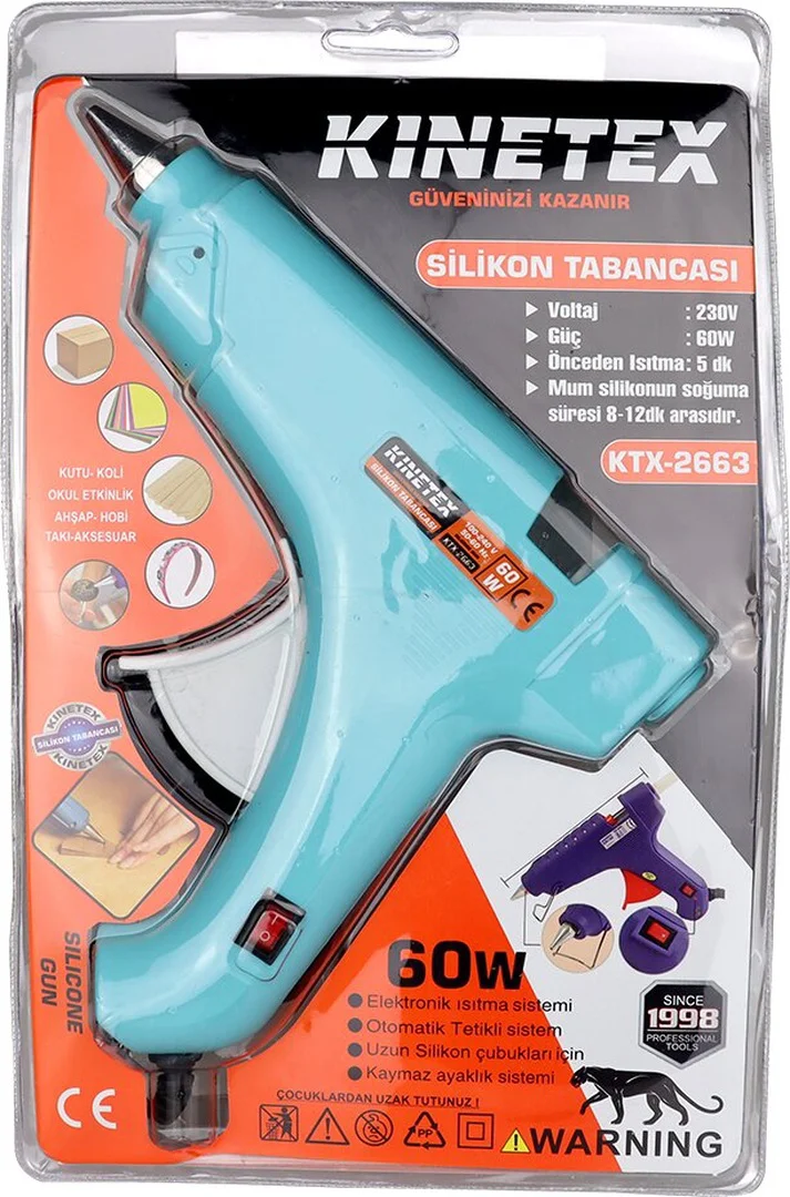 60w Anahtarlı Sıcak Mum Silikon Tabancası 5224