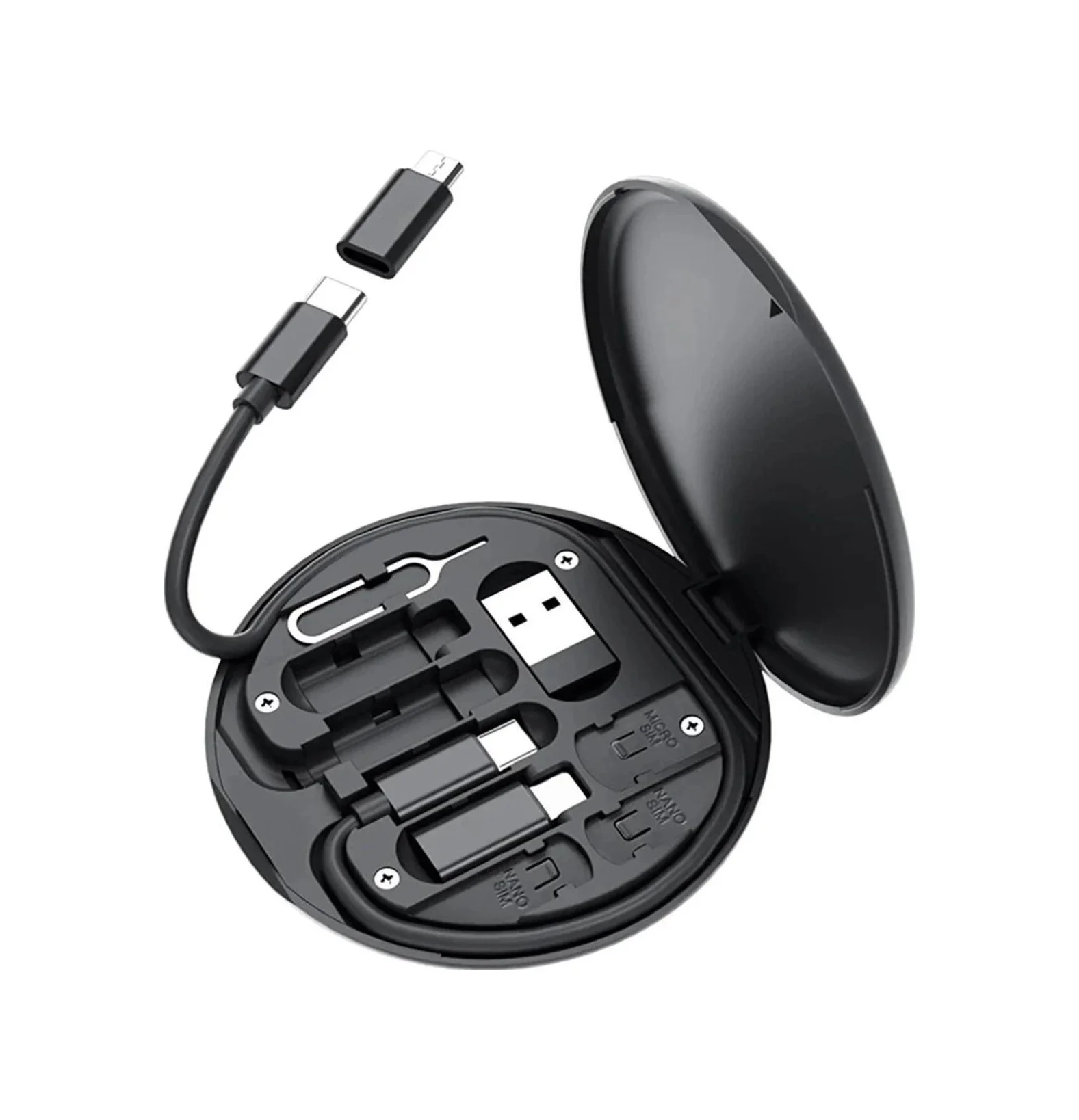 60w Destekli Kablo Kutusu Seyahat Kablo Seti 5'i 1 Arada Usb Type-c Şarj Kablosu Seti Lisinya Diğer 60w Destekli Kablo Kutusu Seyahat Kablo Seti 5'i 1 Arada Usb Type-c Şarj Kablosu Seti Lisinya Diğer