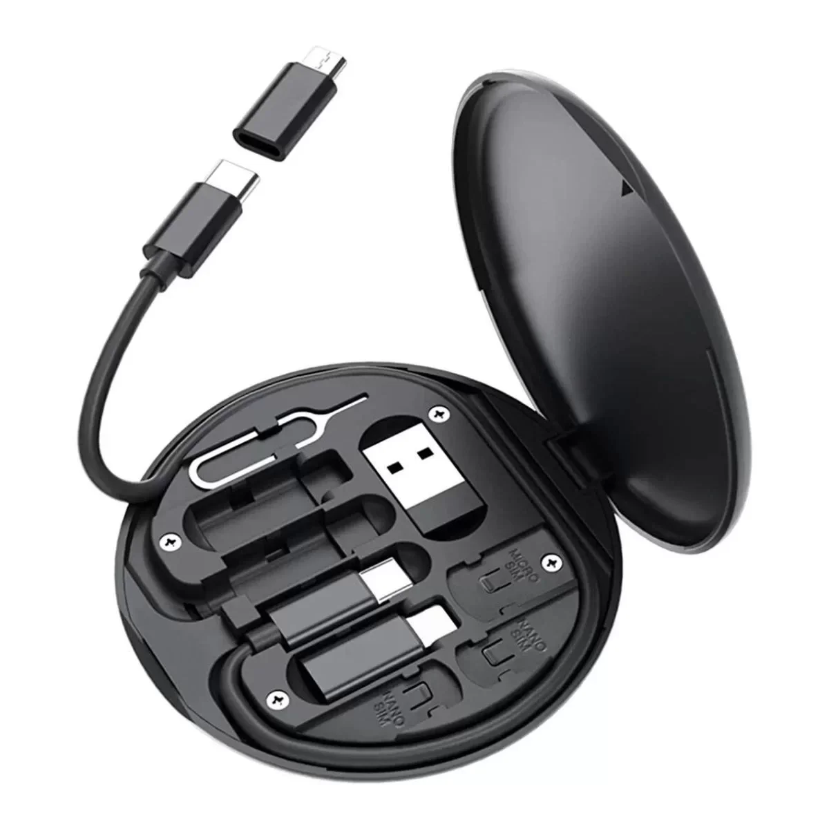 60w Destekli Kablo Kutusu Seyahat Kablo Seti 5'i 1 Arada Usb Type-c Şarj Kablosu Seti ( Lisinya ) 60w Destekli Kablo Kutusu Seyahat Kablo Seti 5'i 1 Arada Usb Type-c Şarj Kablosu Seti ( Lisinya )