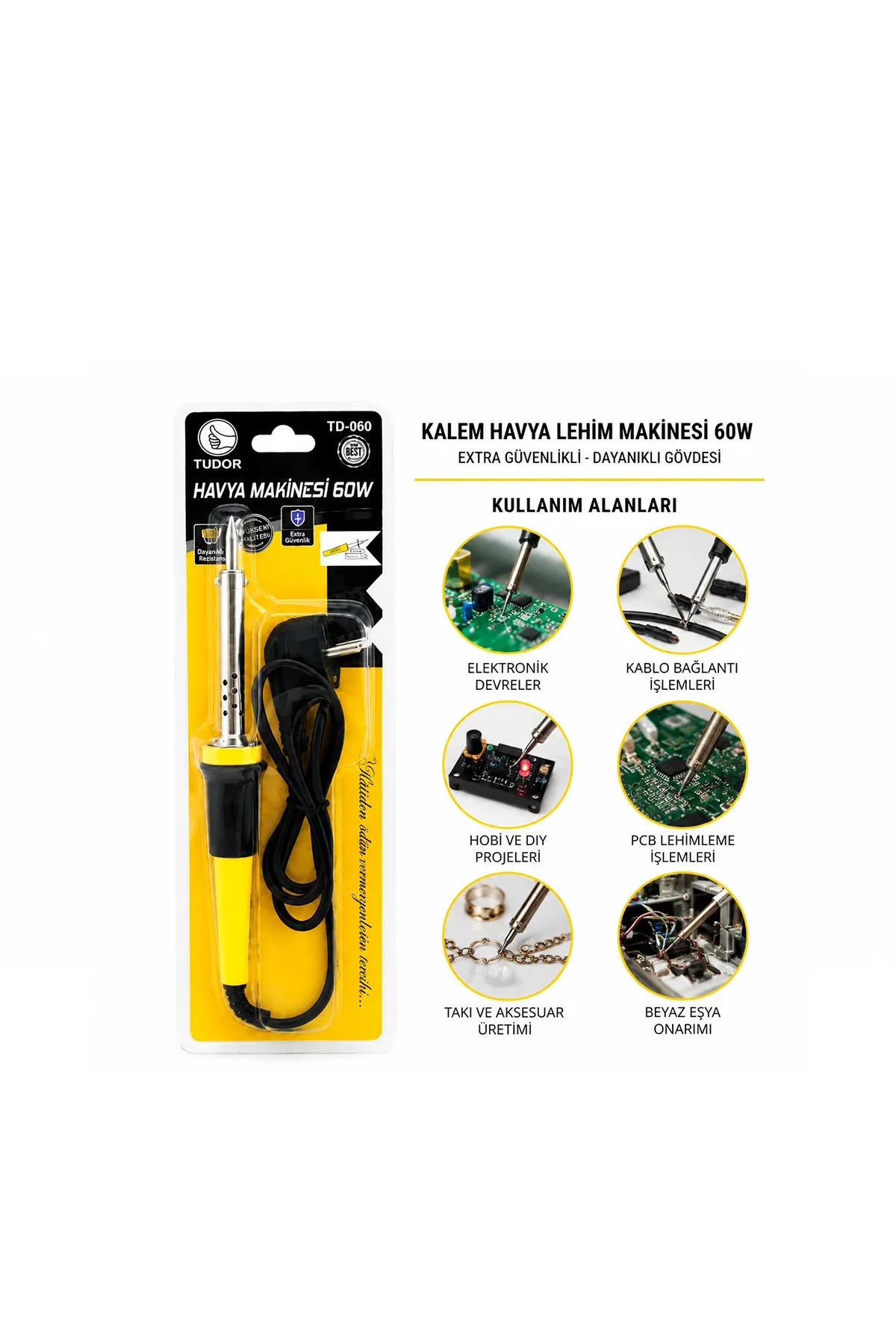 60W Kalem Havya 220V - Lehimleme Aleti