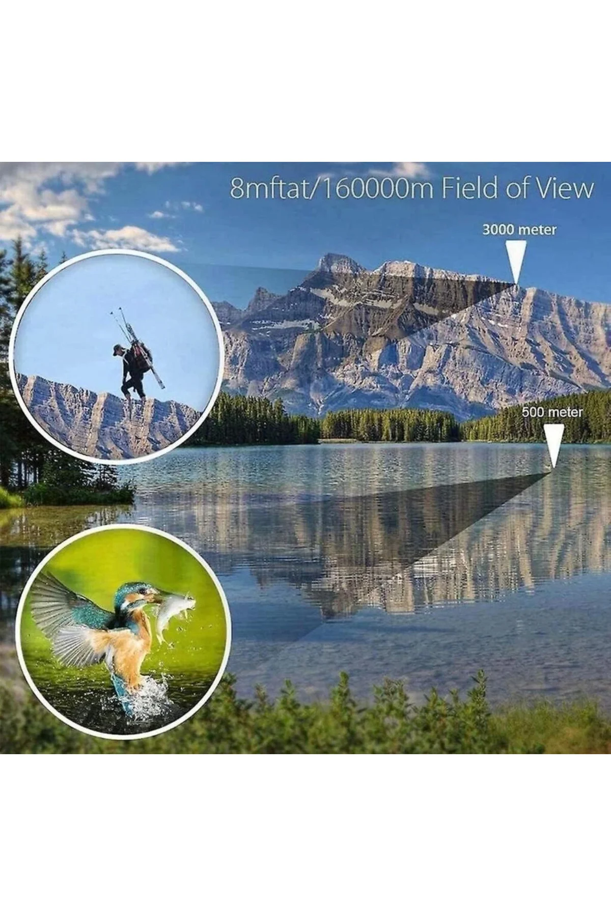 60x60 Uzun Menzilli El Dürbünü - Lisinya