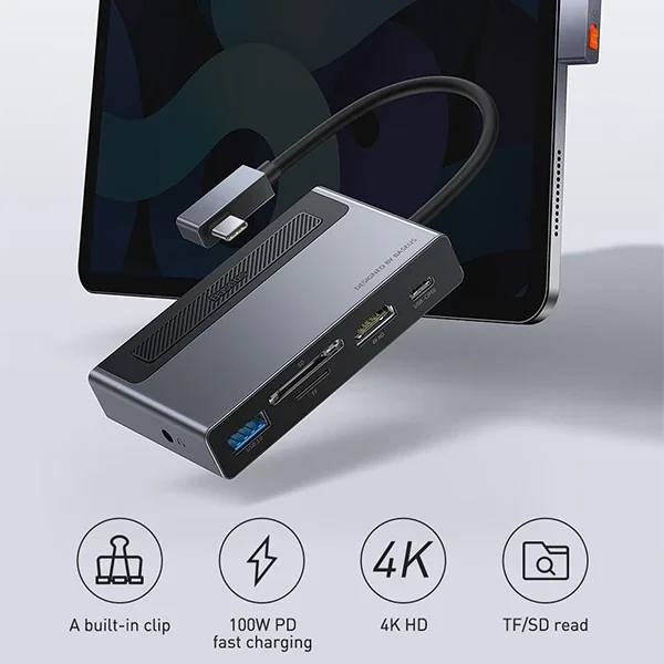 6’1 Type-C HDMI Multiport Hub | 4K@60Hz 100W PD Fiyatı, Yorumları ve Özellikleri