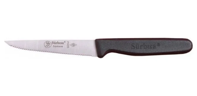 61004lz - Sürmene Lazerli, Tırtıklı Sebze Bıçağı 9,5cm Diğer