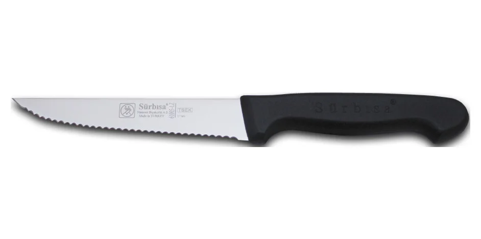 61005lz - Lazerli Tırtıklı Sebze, Steak Ve Biftek Bıçağı 12,5 Cm 