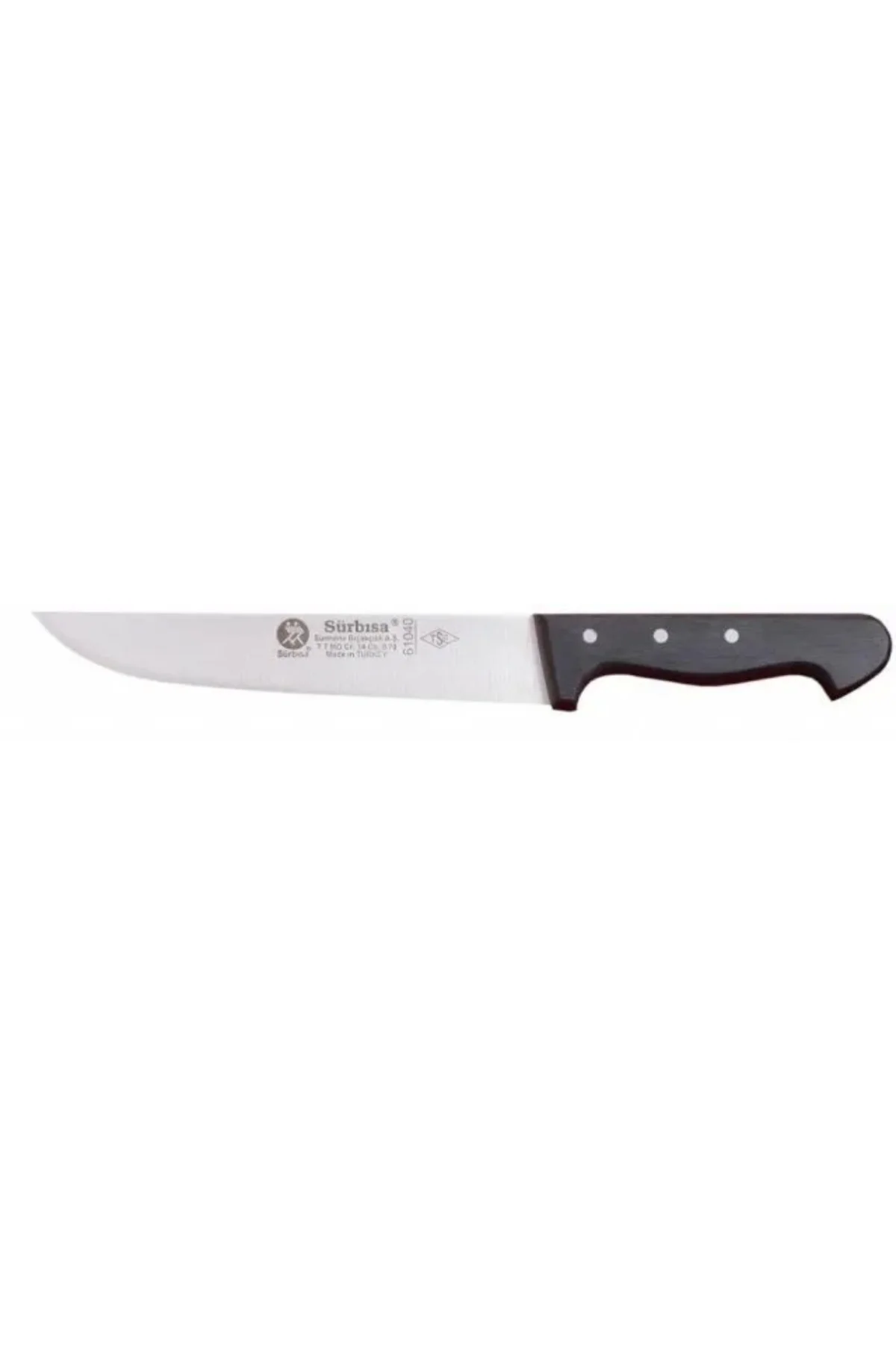 61040 - Sürmene Kasap Bıçağı 20 Cm - Kurban, Doğrama, Kesim - Görsel 2