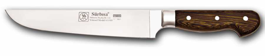61040YM - Sürmene Yöresel Kasap Bıçağı 20,5 cm - Kurban, Doğrama,