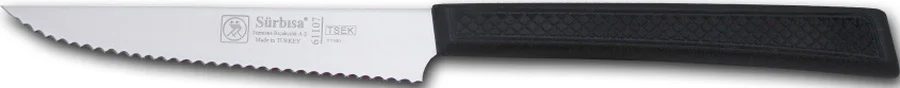61107 - Sürmene Lazerli Tırtıklı Biftek / Steak Bıçağı 12 Cm Diğe