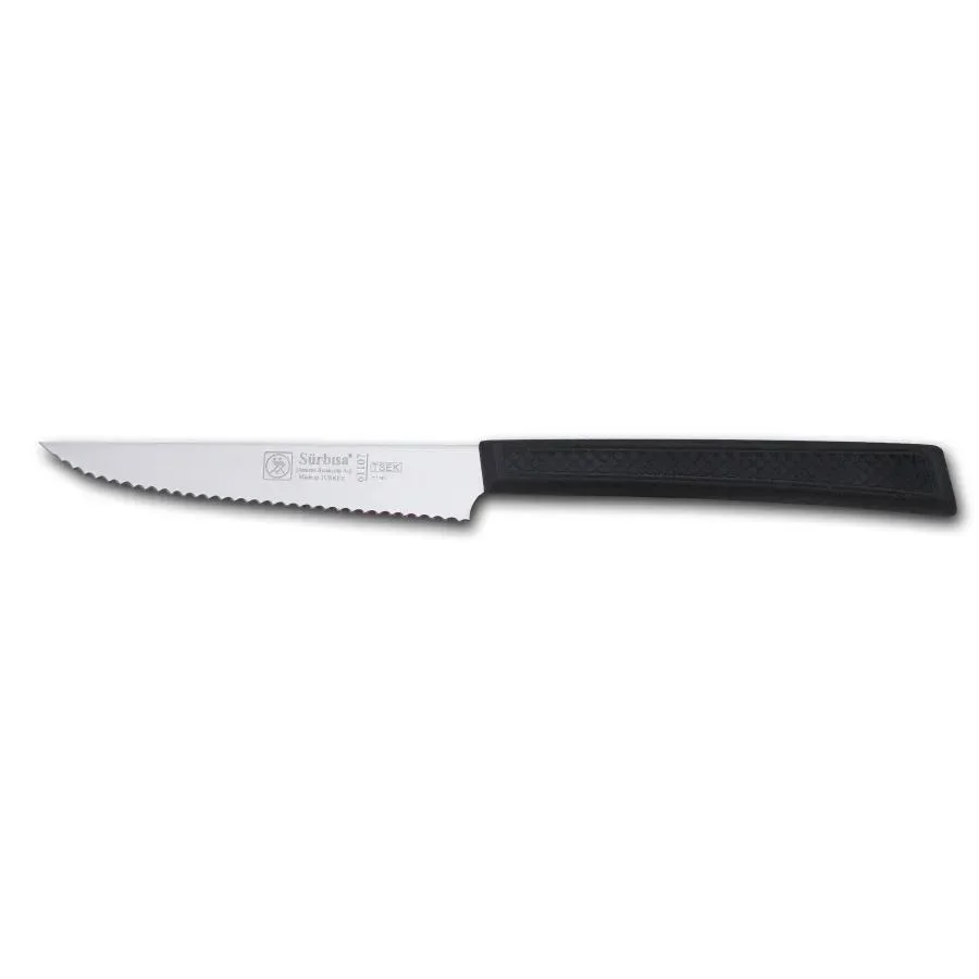 61107 Sürmene Lazerli Tırtıklı Biftek Bıçağı 12 Cm - Paslanmaz Çelik Steak Bıçağı Fiyatı, Yorumları ve Özellikleri