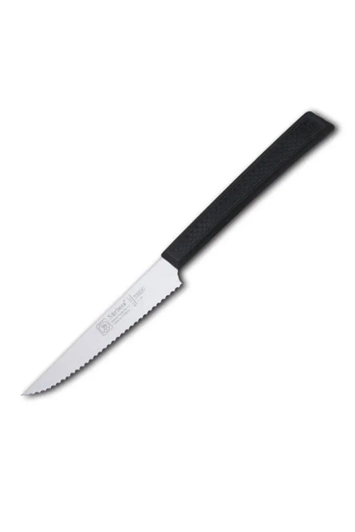 61107 - Sürmene Lazerli Tırtıklı Biftek / Steak Bıçağı 12 Cm - Görsel 2