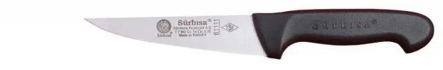 61111 Sürmene Kasap Kemik Sıyırma Bıçağı 13,5 Cm - Paslanmaz Çelik