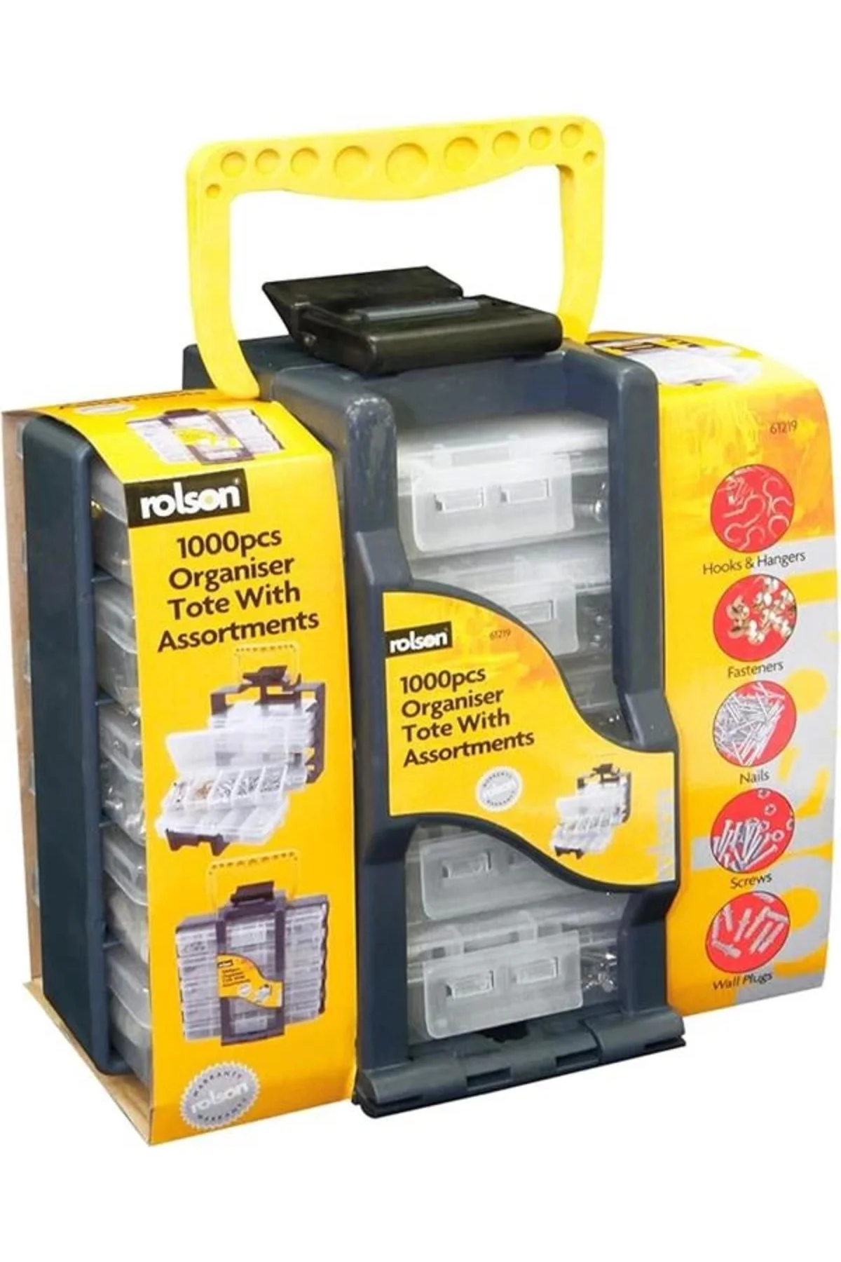61219 1000 pc Assortment Tote